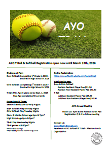 AYO softball
